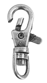 Swivel Clips – 32mm / 40mm – Nickel Colour, 1pc/pack